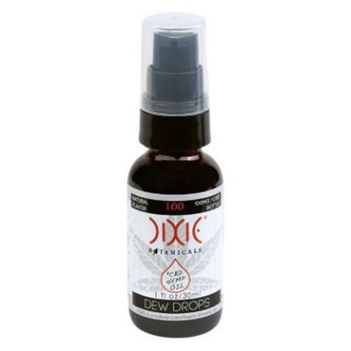 Buy CBD Oil Online Dixie Botanicals 1oz 100mg Natural Dew Drops