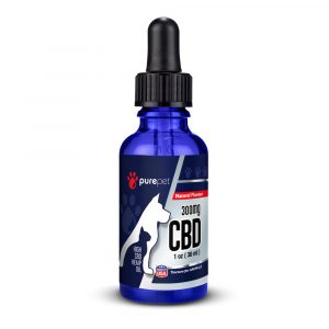 Buy CBD Oil Online Pure Pet CBD Tincture Natural Flavor Front