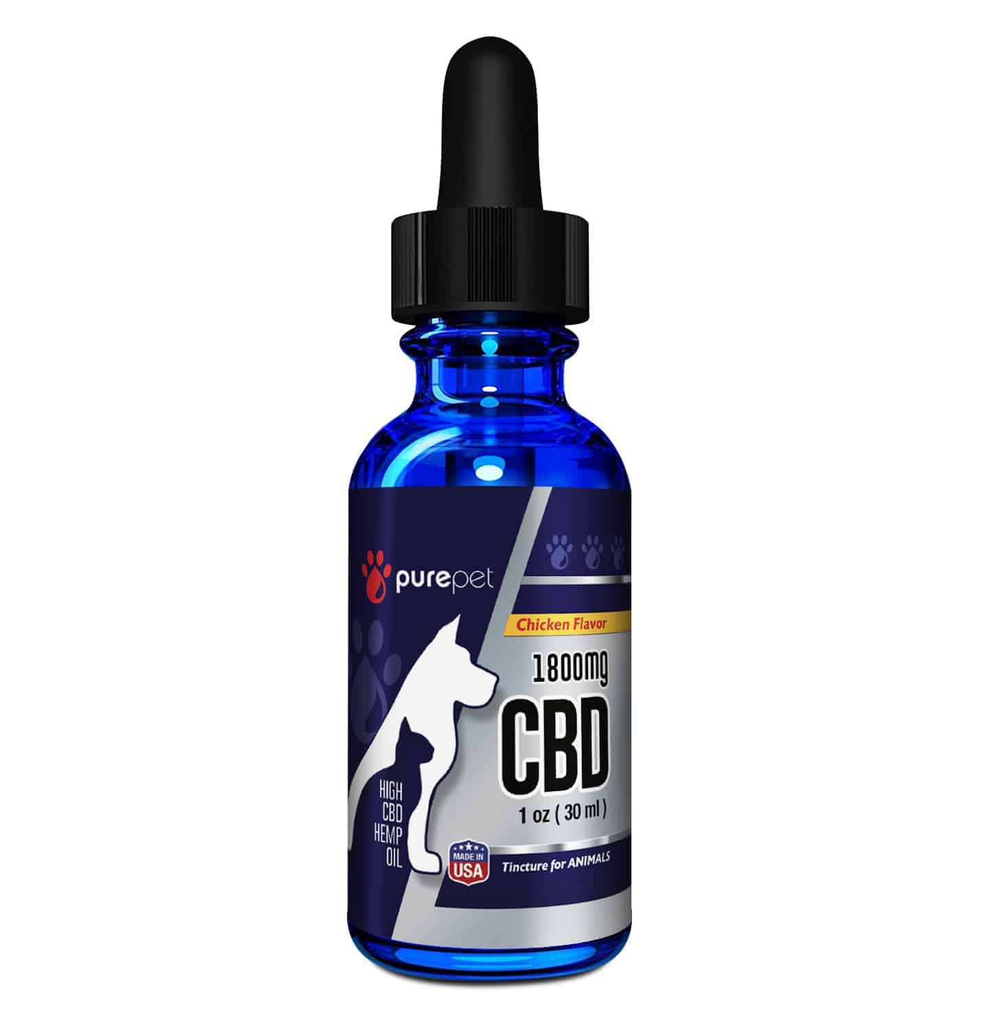 1800 мг. CBD Tincture Pet Spray.