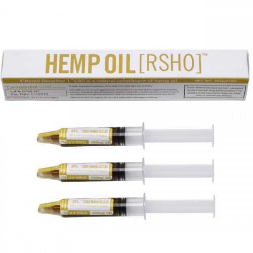 real scientific hemp oil gold label cbd 10g 2400mg 3 pack