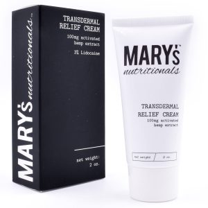 Buy CBD Oil Online Marys Nutritionals Transdermal Relief Cream