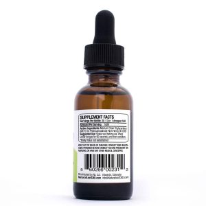 Buy CBD Oil Online Natural Leaf CBD ZERO THC Tincture 500 mg label 2