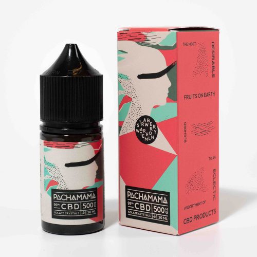 Buy CBD Oil Online Pachamama Isolate Crystals 500mg Strawberry Watermelon