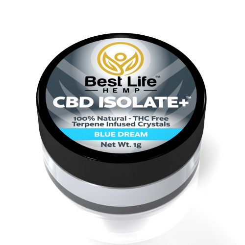 Best Life Hemp CBD Isolate Plus Blue Dream Terpenes Lab Tested 99 Pure