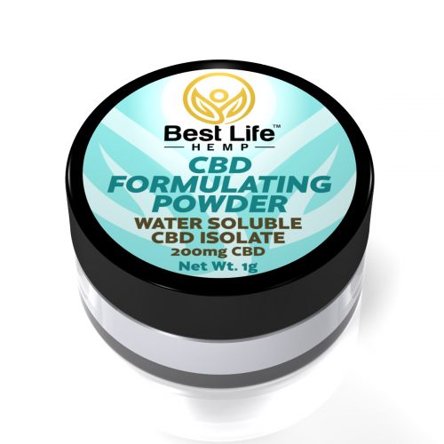 Best Life Hemp Water soluble CBD Formulating Powder