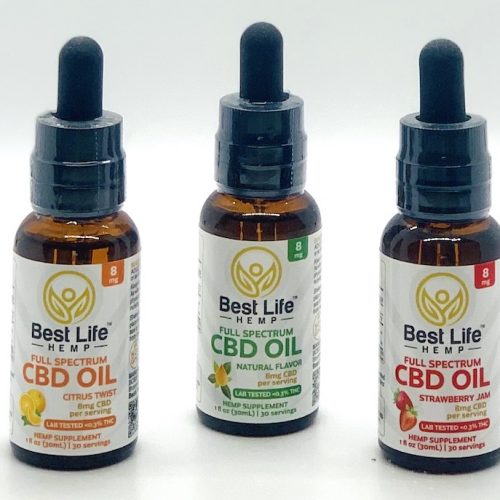Best Life Hemp 8mg 3 Bottle Combo