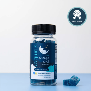 SLUMBER - 450MG CBN GUMMY - VANILLA BLUEBERRY FLAVOR