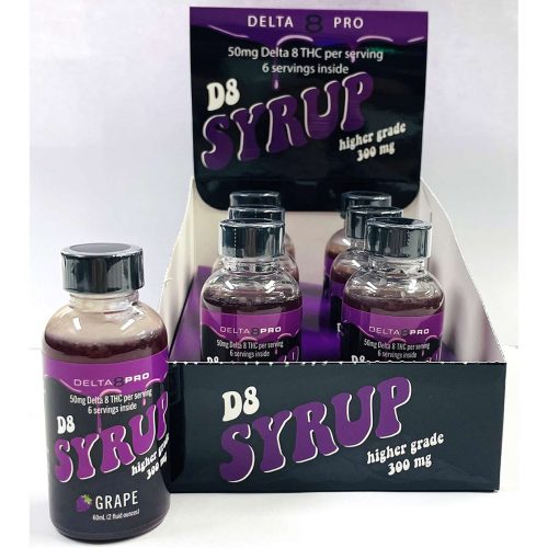 Delta 8 Pro Grape Syrup Display Box 3