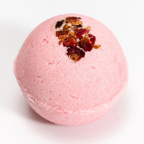 Buy CBD Oil Online Indica Dreams Hemp Infused Bath Bomb Rose 2