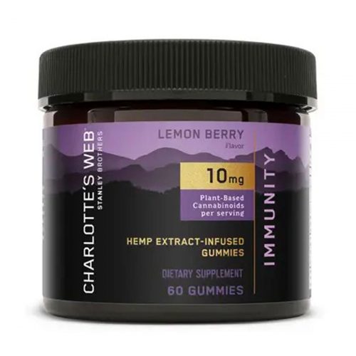 Buy CBD Oil Online Charlottes Web Hemp Extract Infused Gummies Immunity Lemon Berry