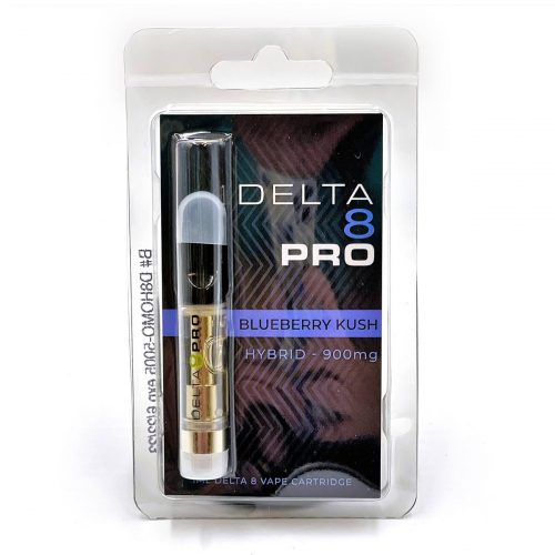 Delta 8 Pro Vape Cartridge Hybrid Blueberry Kush
