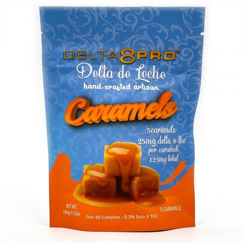 Delta 8 Pro Delta de Leche Hand Crafted Artisan Caramels D8