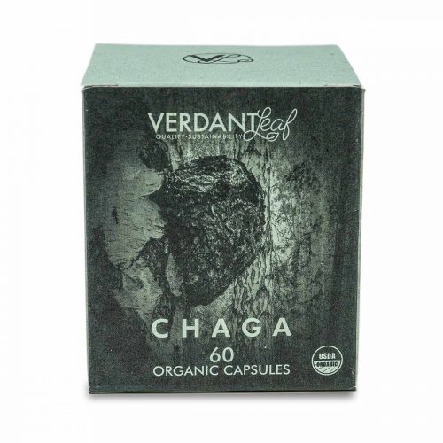 Buy CBD Oil Online Verdant Leaf Organic Mushroom Capsules Chaga