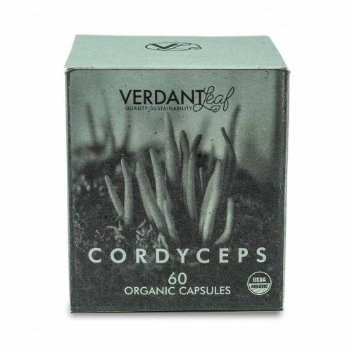 Buy CBD Oil Online Verdant Leaf Organic Mushroom Capsules Cordyceps