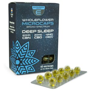 ENTOURAGE HEMP™ WHOLEFLOWER DEEP SLEEP CBN MICROCAPS