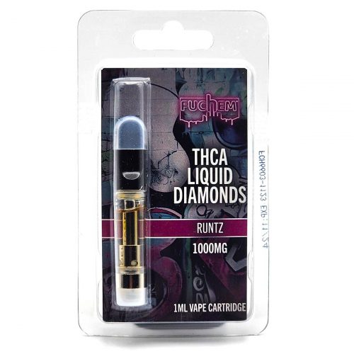 FUCHEM THCA Liquid Diamonds Vape Cartridge Runtz