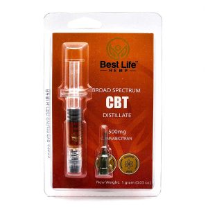BEST LIFE HEMP™ 1G CBT BLEND DISTILLATE SYRINGE